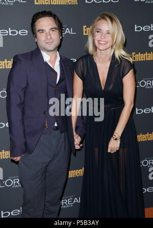 Johnny Galecki and  Kelli Garner 164 at the EW and WIF Pre-Emmy Party  at the BOA Steakhouse in Los Angeles.Johnny Galecki and  Kelli Garner 164 ------------- Red Carpet Event, Vertical, USA, Film Industry, Celebrities,  Photography, Bestof, Arts Culture and Entertainment, Topix Celebrities fashion /  Vertical, Best of, Event in Hollywood Life - California,  Red Carpet and backstage, USA, Film Industry, Celebrities,  movie celebrities, TV celebrities, Music celebrities, Photography, Bestof, Arts Culture and Entertainment,  Topix, vertical,  family from from the year , 2013, inquiry tsuni@Gamma Stock Photo