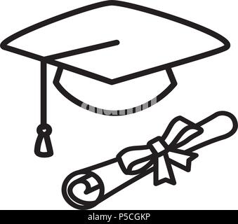 education icon vector template Stock Vector