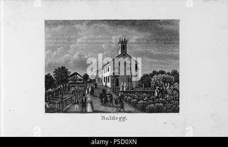 N/A. Français : Livre: 'Souvenirs de Baden en Suisse, Erinnerungen an Baden in der Schweiz' . circa 1840. Pupikofer, J. 321 CH-NB-Souvenirs de Baden en Suisse-nbdig-18160-page007 Stock Photo