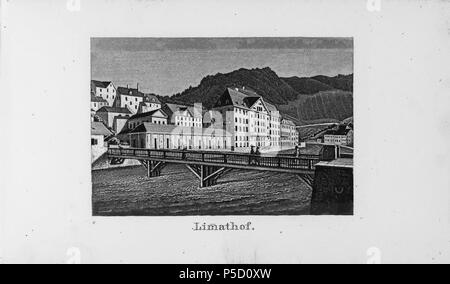 N/A. Français : Livre: 'Souvenirs de Baden en Suisse, Erinnerungen an Baden in der Schweiz' . circa 1840. Pupikofer, J. 321 CH-NB-Souvenirs de Baden en Suisse-nbdig-18160-page010 Stock Photo