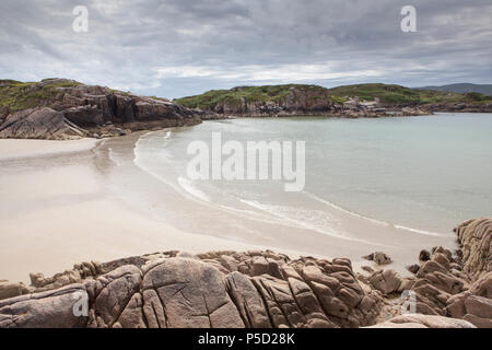 Cloughglass Beach in the Rosses on the coast of County Donegal in Ireland Stock Photo