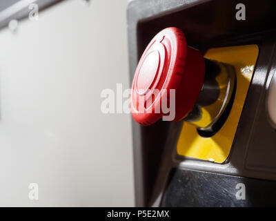 An industrial emergency stop button with a sign reading Kill Switch ...