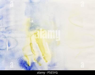 abstract handmade watercolor background Stock Vector