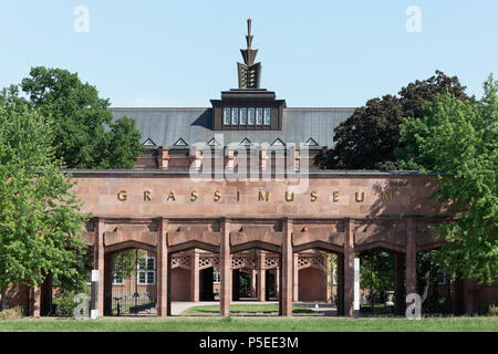 Grassi Museum of Applied Arts, Art Deco Building, Leipzig, Saxony, Germany Stock Photo