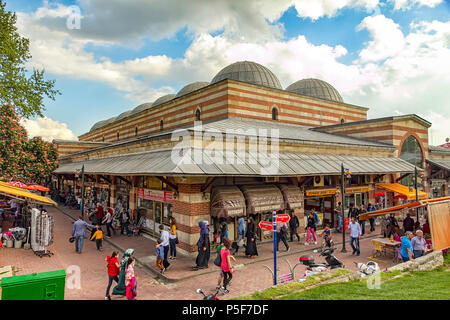 EDIRNE, TURKEY - MAY 01, 2015: A view from the historical city center of Edirne. Turkey Stock Photo