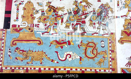 N/A. English: Paintings from the Aztec culture . 31 May 2015, 10:58:44. Unknown 157 Aztec culture 001 Stock Photo