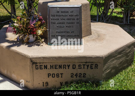 veterans memorial, coronado ca us Stock Photo