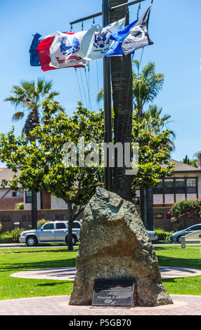 veterans memorial, coronado ca us Stock Photo