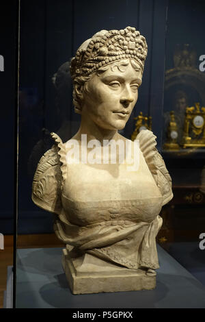 N/A. English: Exhibit in the Montreal Museum of Fine Arts - Montreal, Quebec, Canada. 28 September 2016, 10:43:47. Daderot 252 Bust of Empress Josephine by Joseph Chinard, c. 1805, terracotta - Montreal Museum of Fine Arts - Montreal, Canada - DSC08665 Stock Photo