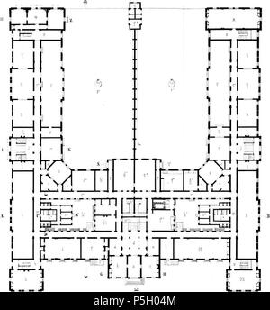 Nederlands: Plattegrond van Den Haag uit 1908 waarop aangegeven het ...