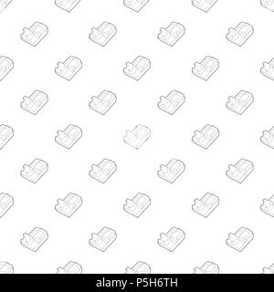 Mousetrap icon, outline style Stock Vector