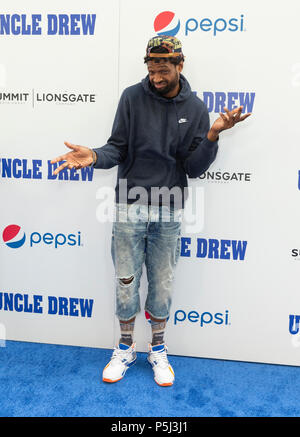 New York, USA. 26th Jun, 2018: Derek Gaines attends the Uncle Drew New York Premiere at Alice Tully Hall Lincoln Center Credit: lev radin/Alamy Live News Stock Photo