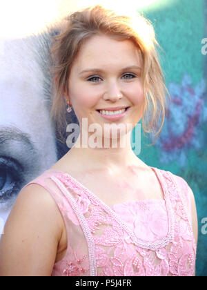 Los Angeles, USA. 26th Jun, 2018. Actress Eliza Scanlen attends HBO's premiere of 'Sharp Objects' on June 26, 2018 at The Cinerama Dome in Los Angeles, California. Photo by Barry King/Alamy Live News Stock Photo