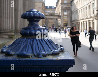 Royal Exchange Square, Glasgow, Scotland, United Kingdom Stock Photo