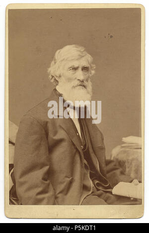 N/A. Description: Taken by Bogardus, annotated on reverse: 'Asher B. Durand at about 73 years of age,' stamped Bogardus, Photographer, 1153 Broadway Cor. 27th Str., New York, established 1846. Painter; Albany, N.Y. Born 1796, died 1886. Creator/Photographer: Abraham Bogardus Medium: Cabinet card Dimensions: 17 cm x 11 cm Date: 1869 Persistent URL: www.aaa.si.edu/collections/images/detail/asher-b-durand-2075 Repository: Archives of American Art Accession number: AAA miscphot 5164 .   Taken in 1869 5 May 2006, 10:26 (original upload date)  .   Abraham Bogardus  (1822–1908)     Alternative names  Stock Photo