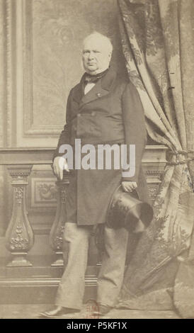 76 Album des députés au Corps législatif entre 1852-1857-Canaple Stock Photo