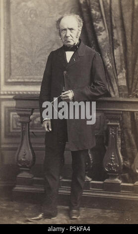 76 Album des députés au Corps législatif entre 1852-1857-Millet Stock Photo