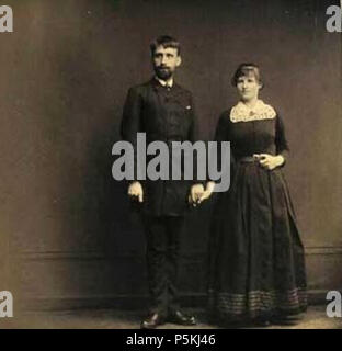 69 Agnes &amp; Harald Slott-Møller 1886 by Gaudenzi Stock Photo