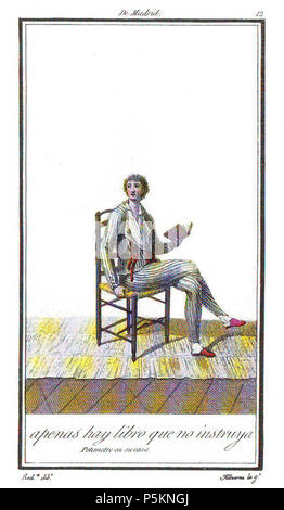 113 Antonio Rodríguez - Petimetre Stock Photo