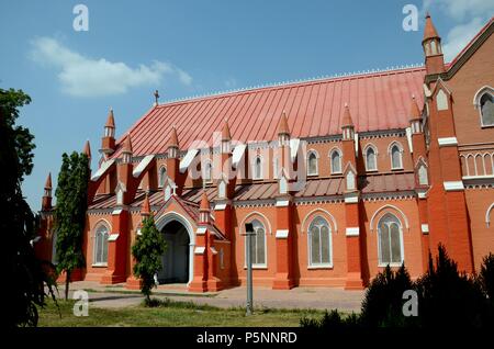 View of renovated St Mary the Virgin Church Cathedral Multan Pakistan Stock Photo