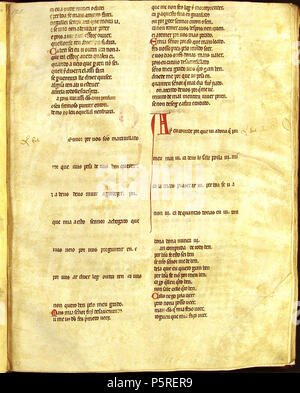 Cancioneiro da Ajuda. English: Cancioneiro da Ajuda manuscripts Português:  manuscritos do w:pt:Cancioneiro da Ajuda Pero da Ponte. Se eu podesse  desamar (A 289), Agora me part'eu mui sen meu grado (A 290)