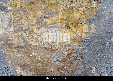 beautiful colored full frame abstract soil structure Stock Photo