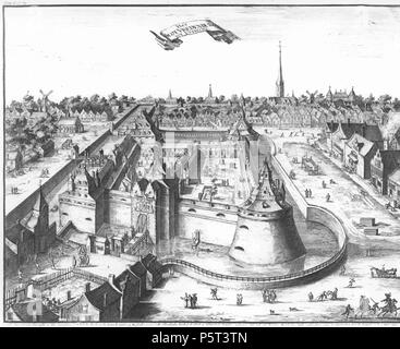 N/A. English: Etching by Coenraad Decker in 1656 depicting yhe castle Vredenburg in Utrecht (The Netherlands) showing the castle around 1540 Nederlands: Ets van het kasteel de Vredenburg in Utrecht (Nederland gemaakt in 1656 naar de situatie van ca. 1540) . 1656.   Coenraet Decker  (circa 1650–1685)    Alternative names Coenraad Decker, Conraad Decker, Conraet Decker  Description Dutch printmaker and draughtsman  Date of birth/death circa 1650 2 March 1685 (buried)  Location of birth/death Amsterdam Amsterdam  Work period between circa 1673 and circa 1685  Work location Amsterdam (circa 1673-1 Stock Photo