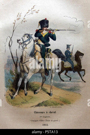 N A. English Horse chasseur of the First French Empire Fran ais