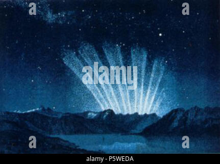 Great Comet of 1744 Stock Photo - Alamy