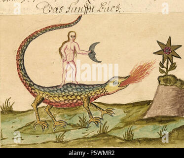 N/A. Immagine del manoscritto Zoroaster Clavis Artis, MS. Verginelli-Rota,  Biblioteca dell'Accademia Nazionale dei Lincei, Roma, vol. 2, p. 204 .  1738. Sconosciuto, vissuto nel XVIII secolo 352  ClavisArtis.MS.Verginelli-Rota.V2.204 Stock Photo - Alamy