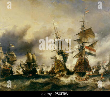 Combat du Texel 1694 Stock Photo Alamy