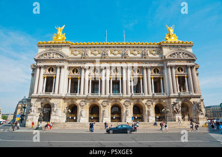 Opera House, Palais Garnier, Place de l'Opera, Paris, France Stock Photo