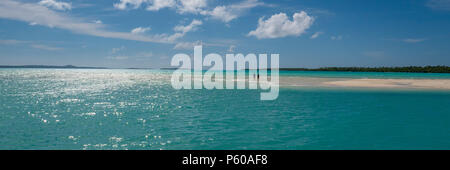 One Foot Island, Aitutaki, Cook Islands, South Pacific Stock Photo