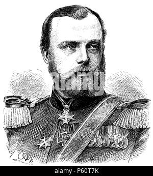 Albrecht, Prince of Prussia (born 8 May 1837), Stock Photo