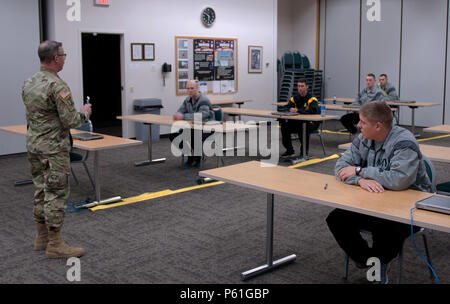 Soldiers Take The Written Test As Part Of The 412th And