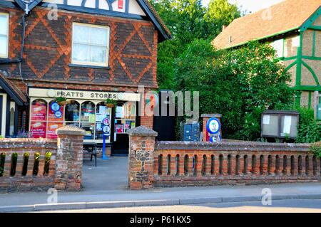 Village Store Albury Village In The Surrey Hills Stock Photo
