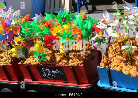 Sunny scenes in Bognor Regis, West Sussex, UK. Stock Photo