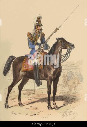 MILITAR CON UNIFORME - SIGLO XIX - PINTURA ROMANTICA. Location ...