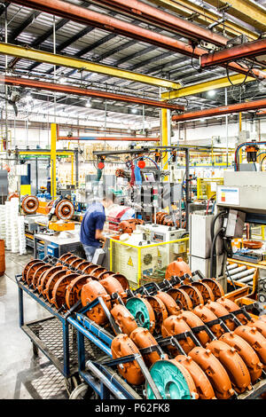 Manufacturing industrial plant in southern Brazil. Stock Photo