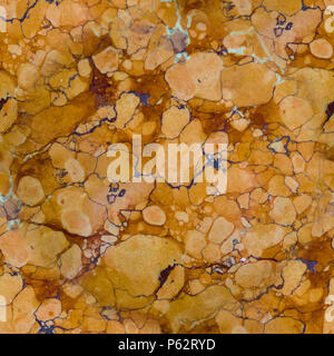 seamless orange marble granite background. texture. Stock Photo