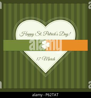 Happy St. Patrick's Day Background Stock Vector