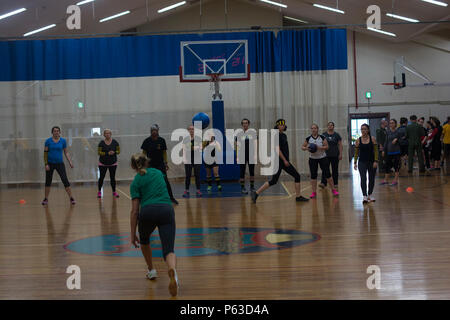 Dodgeball gym hi-res stock photography and images - Alamy