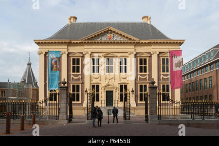 Mauritshuis – an art museum housing the Royal Picture Gallery. The Hague, Netherlands Stock Photo