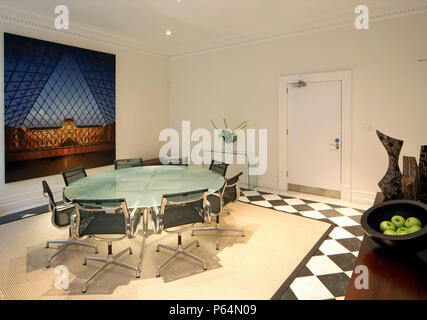 Modern Corporate Business Boardroom Stock Photo