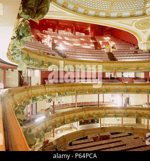 Interior of Royal Opera House. Covent Garden, London, United Kingdom. Stock Photo