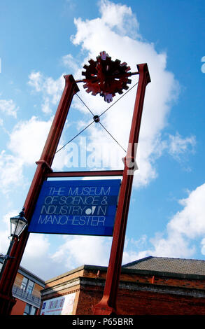 Museum of Science and Industry, Manchester, UK Stock Photo