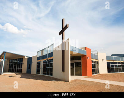 A new christian school being built in Echuca, Australia. Stock Photo