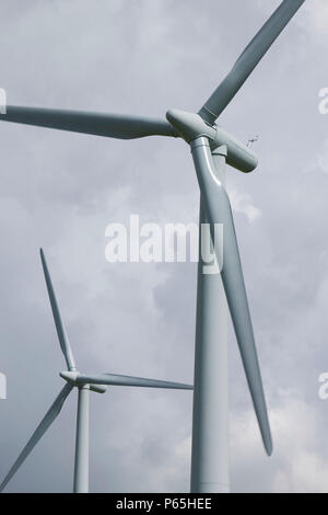 Lambrigg Windfarm near Sedburgh, Cumbria, UK Stock Photo