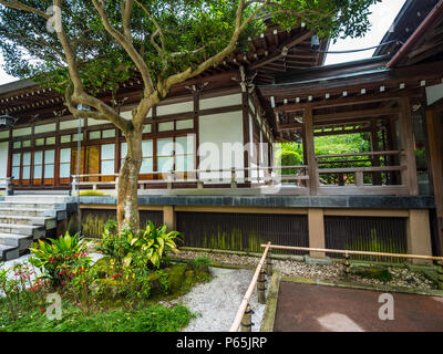 Traditional Japanese houses in Kamakura - TOKYO / JAPAN - JUNE 17, 2018 Stock Photo