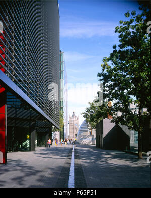 The Tower Bridge and GLA Building on the river Thames, London Stock ...